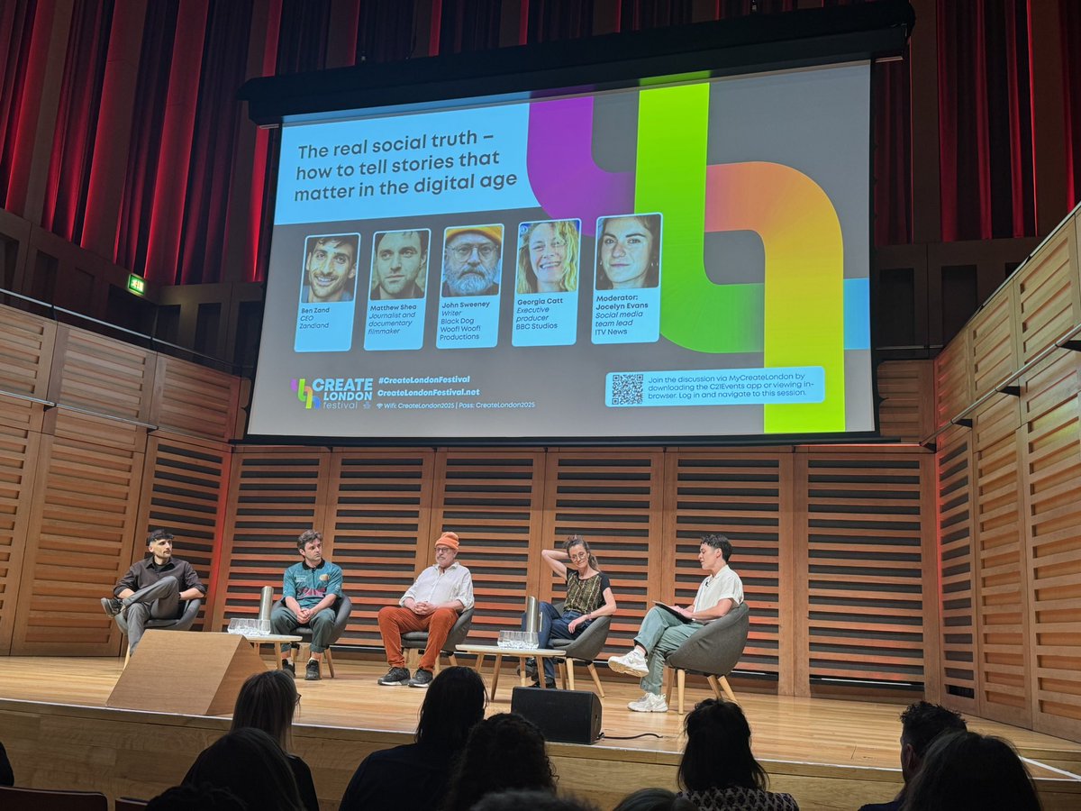 c_hartland's tweet image. Best stories don’t care on which platform they are shared. Social media platforms can be a great way to start on before expanding in other formats (& maybe attract money) - moderated by #JocelynEvans with @zandlandfilms #matthewshea @johnsweeneyroar #georgiacatt at @C21Media