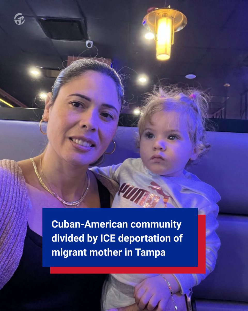 Cuba Study Group (@cubastudygroup) on Twitter photo 1/2 'The Cuban-American community in the United States is deeply divided following the deportation of Heydi Sánchez Tejeda, a Cuban mother living in Tampa, married to a U.S. citizen and mother to a one-year-old breastfeeding daughter.'
Source: <a href="/thelatintimes/">Latin Times</a> 1/2 'The Cuban-American community in the United States is deeply divided following the deportation of Heydi Sánchez Tejeda, a Cuban mother living in Tampa, married to a U.S. citizen and mother to a one-year-old breastfeeding daughter.'
Source: <a href="/thelatintimes/">Latin Times</a>