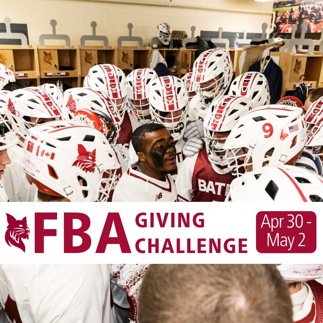 The 2025 FBA Challenge has begun! Please find the link in our bio if you would like to make a gift to the men’s lacrosse program! Go Cats 😼😼😼