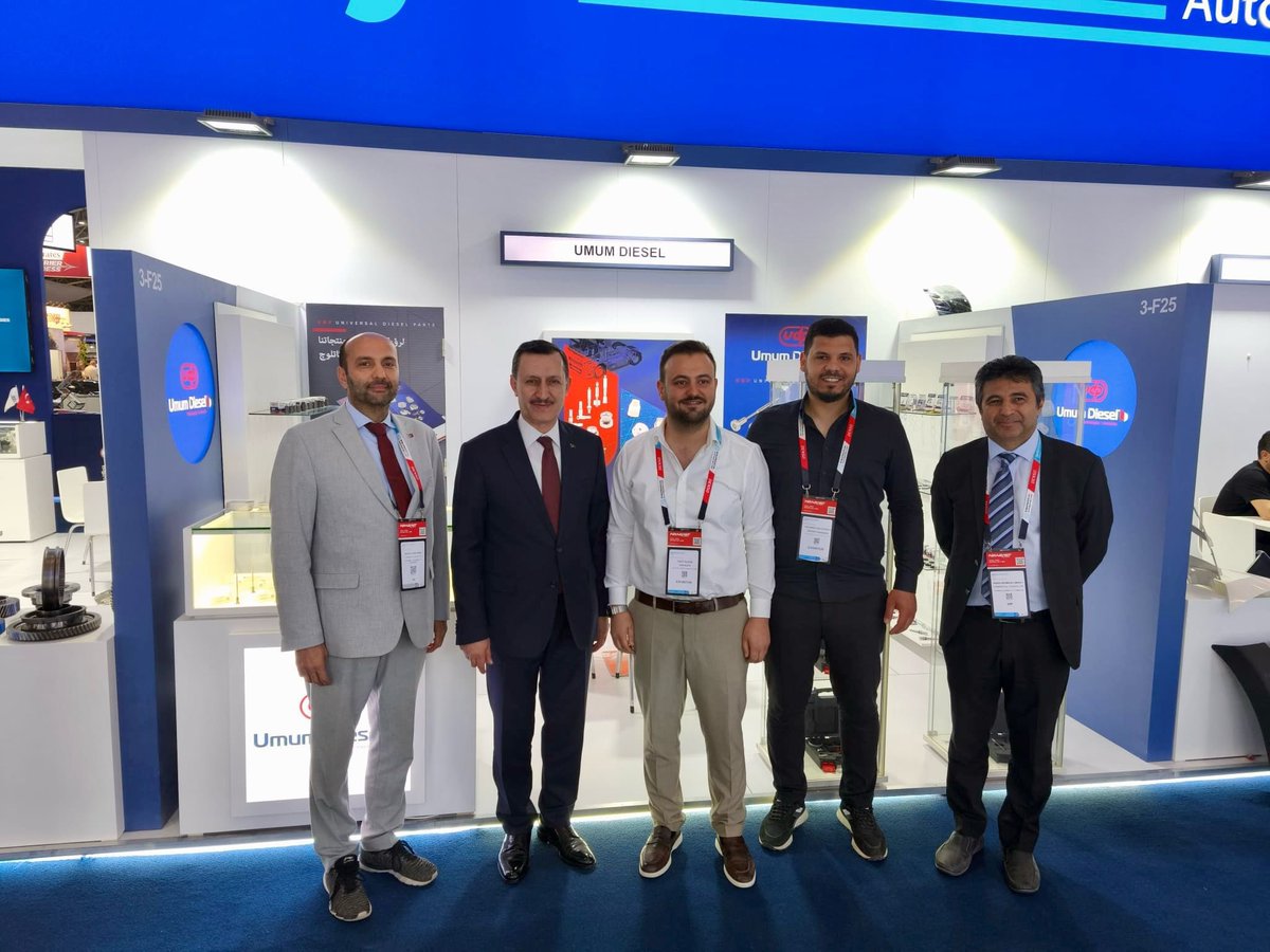 Emrullah İŞLER (@emrullahisler) on Twitter photo 📍Riyad Uluslararası Kongre ve Sergi Merkezi
Automechanika Riyad 2025 otomotiv satış sonrası endüstri fuarına katılım sağlayan Türk firmalarımızın standlarını ziyaret ettim.
Firmalarımıza başarılar, hayırlı işler ve bereketli kazançlar diliyorum.🇹🇷🇸🇦
<a href="/automechanikaRY/">Automechanika Riyadh</a> 📍Riyad Uluslararası Kongre ve Sergi Merkezi
Automechanika Riyad 2025 otomotiv satış sonrası endüstri fuarına katılım sağlayan Türk firmalarımızın standlarını ziyaret ettim.
Firmalarımıza başarılar, hayırlı işler ve bereketli kazançlar diliyorum.🇹🇷🇸🇦
<a href="/automechanikaRY/">Automechanika Riyadh</a>