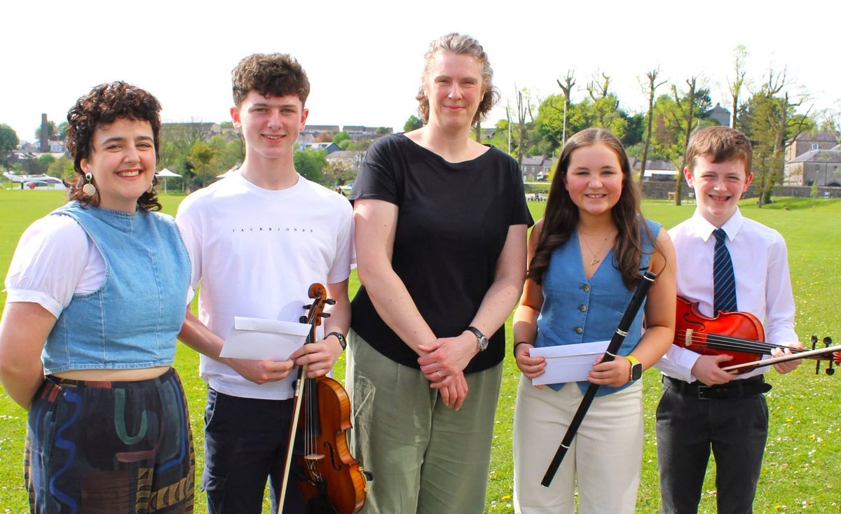 🎶 Celebrating Young Talent in Fermanagh 🎶

The Joan Trimble Bursary Awards continue to support exceptional young artists in memory of Enniskillen born composer Joan Trimble. This year’s recipients include five gifted musicians pursuing everything from traditional Irish fiddle