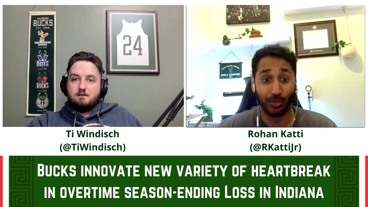 Ti Windisch (@tiwindisch) on Twitter photo The Bucks found a new way to lose last night. <a href="/RKattiJr/">Rohan Katti</a> & I processed it all -- the game, series and season -- and then decided if each Buck should stay or go this offseason.
Presented by <a href="/PrizePicks/">PrizePicks</a>
🍎podcasts.apple.com/us/podcast/buc…
🟢open.spotify.com/episode/3O3qqP…
📹youtube.com/@WatchGSPN The Bucks found a new way to lose last night. <a href="/RKattiJr/">Rohan Katti</a> & I processed it all -- the game, series and season -- and then decided if each Buck should stay or go this offseason.
Presented by <a href="/PrizePicks/">PrizePicks</a>
🍎podcasts.apple.com/us/podcast/buc…
🟢open.spotify.com/episode/3O3qqP…
📹youtube.com/@WatchGSPN