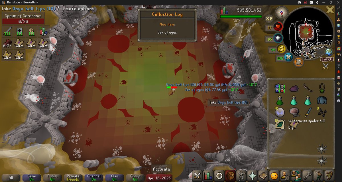 Got mad at no pets for 10 months so came to Sarachnis for an easy one. Got Jar #6 instead 😅😅