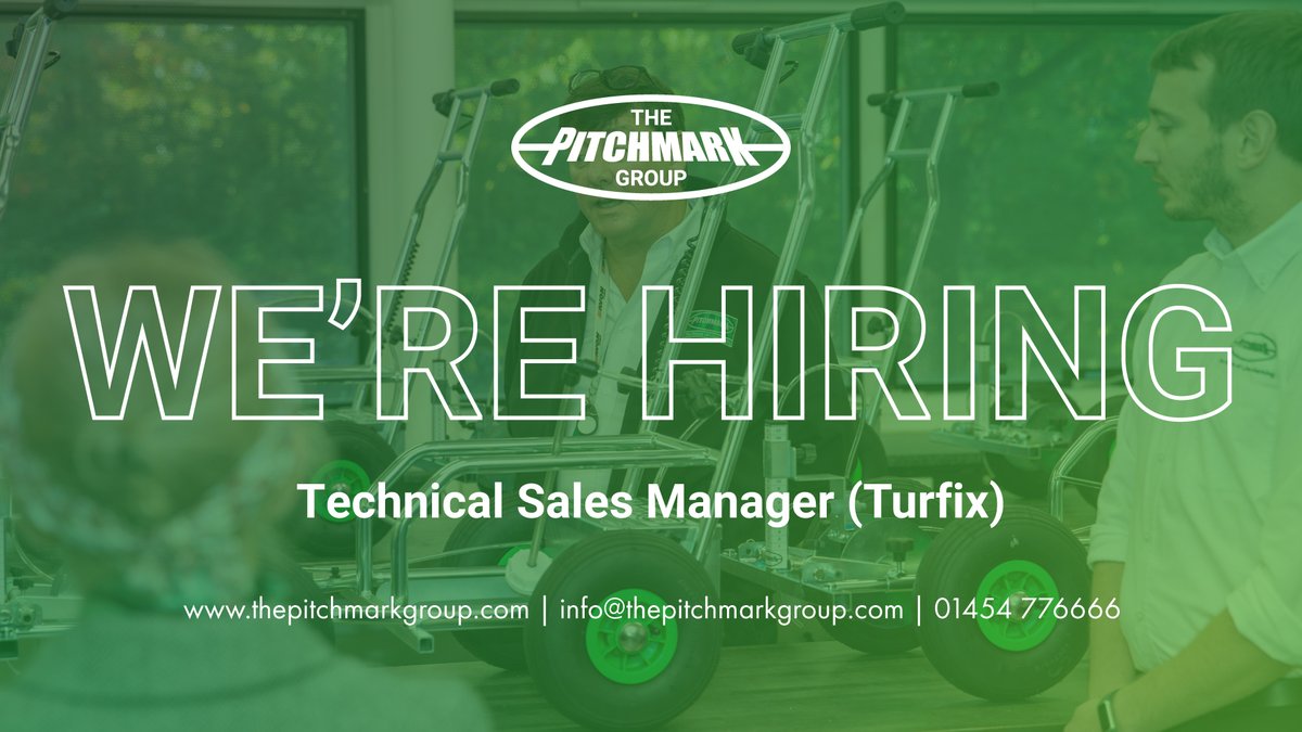 We're hiring a Technical Sales Manager at <a href="/TurfixSolutions/">Turfix</a>! 

Competitive salary, uncapped bonuses, remote role, and growth opportunities.

thepitchmarkgroup.com/post/technical…

Apply now: careers@turfix.co.uk #Hiring #Sales