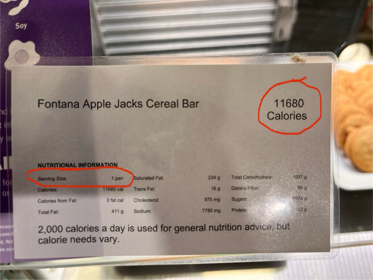 Spotted in the UVa cafeteria. Real.