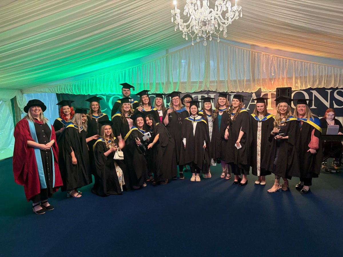 Congratulations to this wonderful cohort of newly qualified Occupational Therapists who graduated from our MSc Programme yesterday. Your hard work and dedication has certainly paid off and we were thrilled to celebrate with you. We wish you every success for the future 🎉🥂👩🏻‍🎓