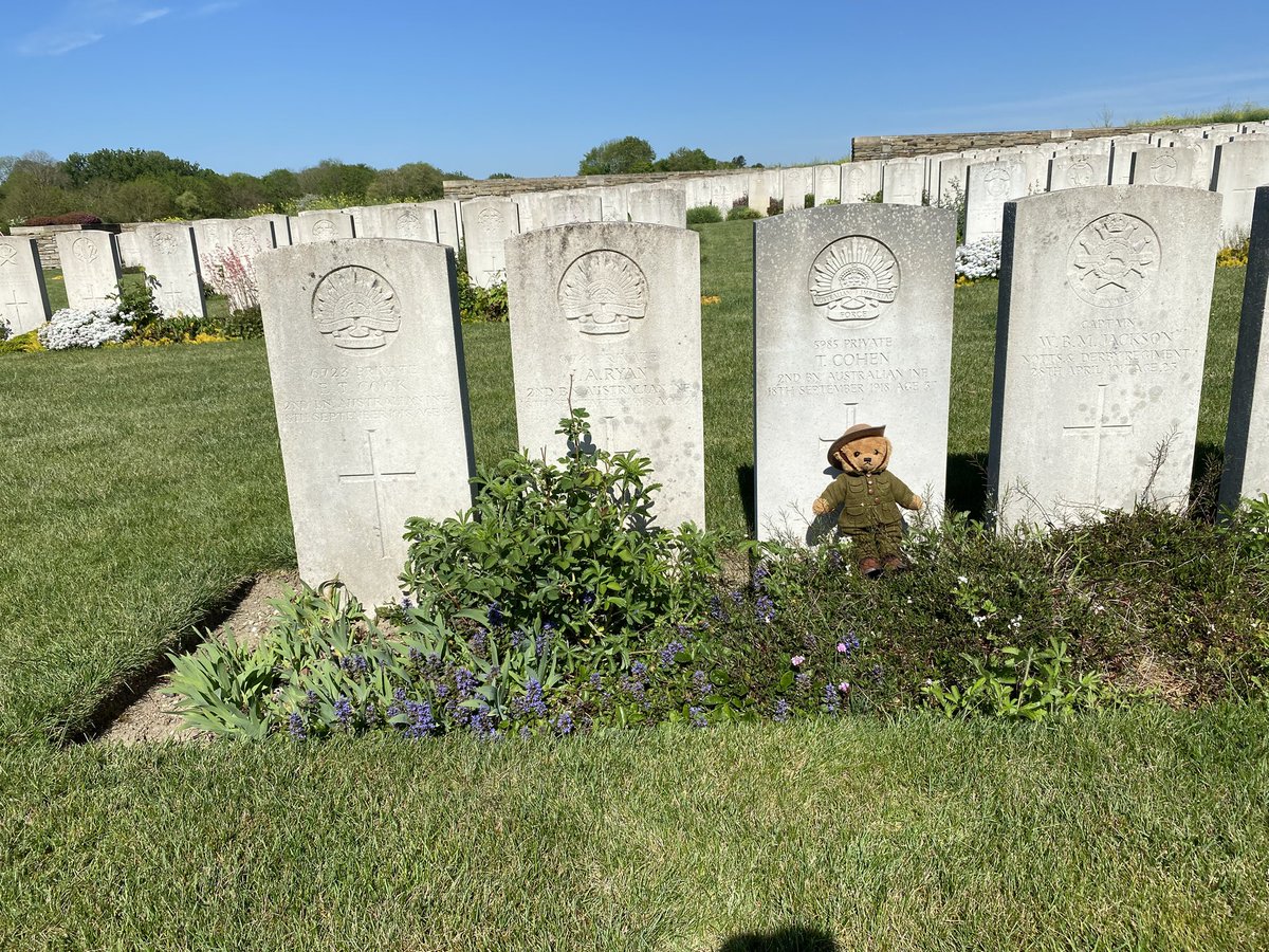 A warm  day but Ernie did his duty