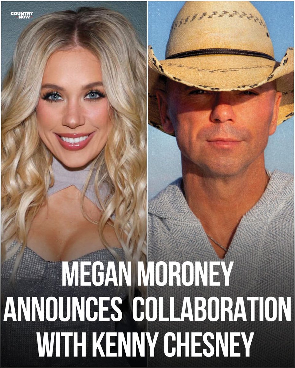 CountryNow's tweet photo. .@_megmoroney and @kennychesney are teaming up for a brand-new collaboration, "You Had To Be There," out May 9‼️ https://t.co/nVnbd42v9m