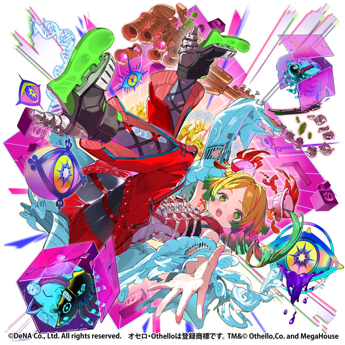 『逆転オセロニア』にて、「セルフィ」を担当させていただきました￼🪽
どうぞよろしくお願いいたします！