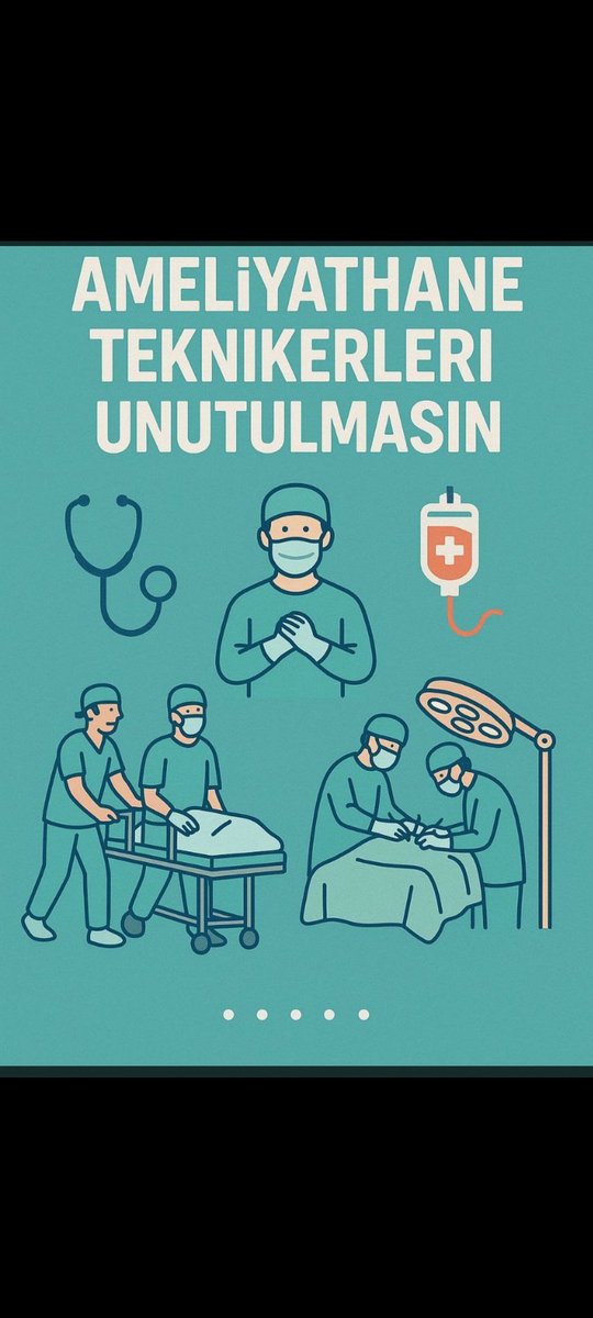 Ameliyathane teknikerleri unutulmasın binlerce ameliyathane varken biz az kontenjanları kabul etmiyoruz etmişiz
#AmeliyathaneTekMağdur