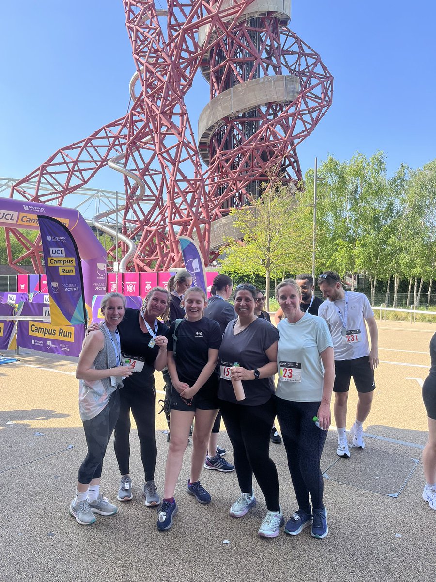 NIHR Moorfields BRC (@moorfieldsbrc) on Twitter photo Our brilliant team completing the <a href="/TheUnionUCL/">Students' Union UCL</a> Campus Run. Fantastic event and well done to all of the runners 👏 #TheUCLCampusRun Our brilliant team completing the <a href="/TheUnionUCL/">Students' Union UCL</a> Campus Run. Fantastic event and well done to all of the runners 👏 #TheUCLCampusRun