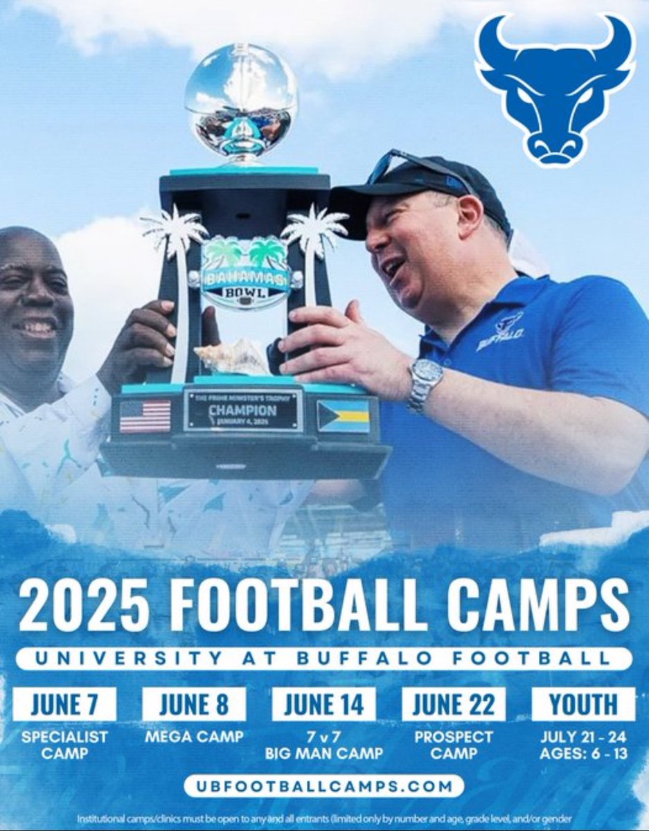 Thank you for the camp invite! <a href="/UBFootball/">UB Football</a>