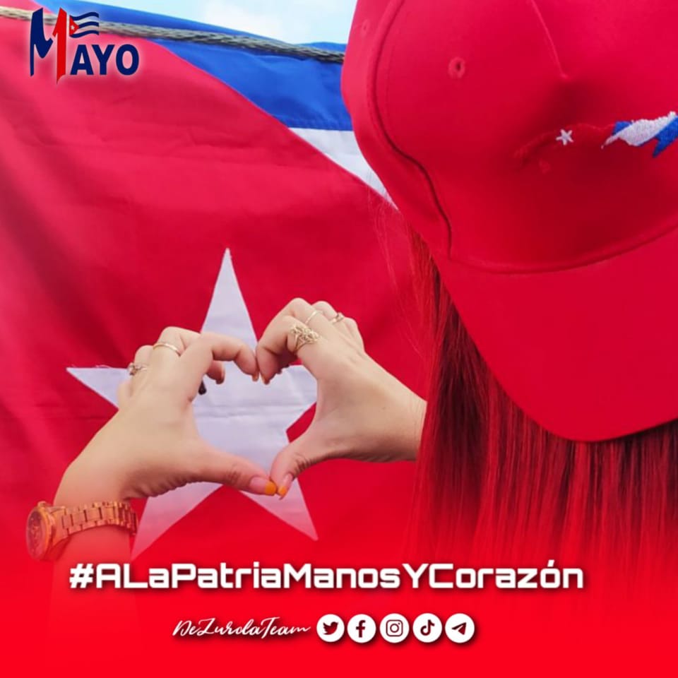 DunieskyRobaina's tweet photo. Este #1Mayo celebraremos una vez más al proletariado cubano📷, joviales y combativos pondremos #ALaPatriaManosYCorazón, unidos todos en una nueva cita por la Revolución 📷#LatirAvileño https://t.co/jhFNeTN9Rk