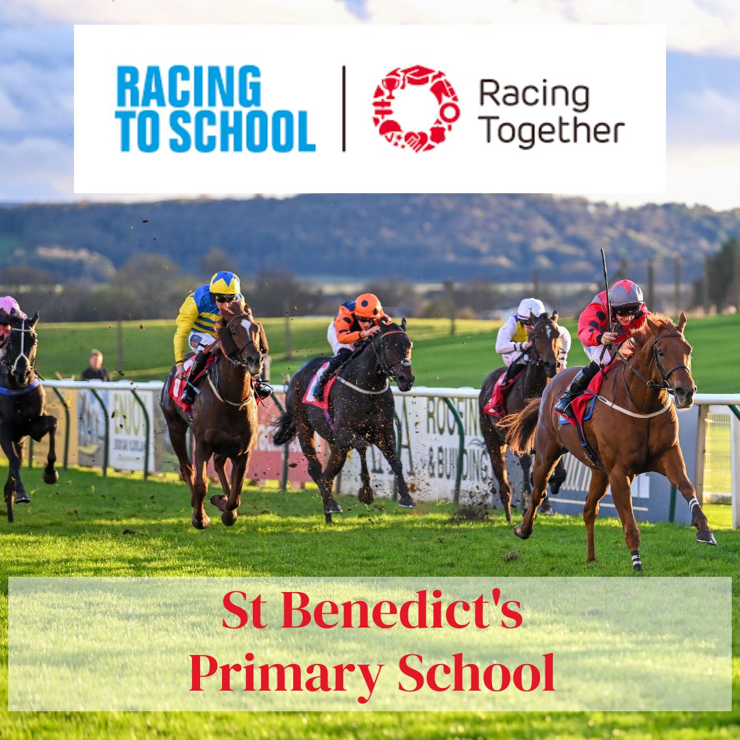 Redcar Racecourse (@redcarracing) on Twitter photo Its great to be able to welcome the children from St Benedict's Primary School to the races today. 🏇
They're here today with education charity <a href="/RacingtoSchool/">Racing to School</a>
👉racingtoschool.co.uk Its great to be able to welcome the children from St Benedict's Primary School to the races today. 🏇
They're here today with education charity <a href="/RacingtoSchool/">Racing to School</a>
👉racingtoschool.co.uk