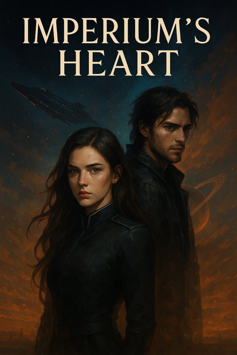 CH_Strudwick's tweet photo. In a galaxy ruled by fear, love is rebellion.
Aria Titan was loyal to the Empire—until she met the rebel who changed everything.
IMPERIUM’S HEART
A dark sci-fi fantasy romance.
Coming soon.

#SciFiRomance #SpaceOpera #IndieAuthor #BookTok #ImperiumsHeart
#BOOKERS #ComingSoon https://t.co/YWFbNivlcK