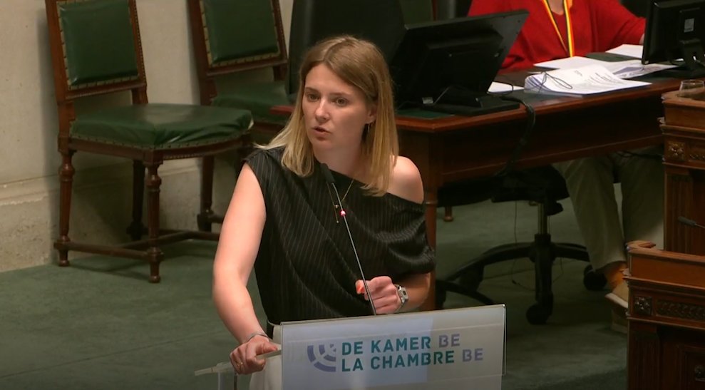 "In dit wetsontwerp beslist de regering om Myria een budget van 2,2 miljoen euro te geven. Er is geen geld om de pensioenen te indexeren, maar wel geld om linkse subsidieslurpers kritiek te laten geven op het beleid dat de regering zelf voorstelt." <a href="/francescavbel/">Francesca Van Belleghem</a> #DeKamer