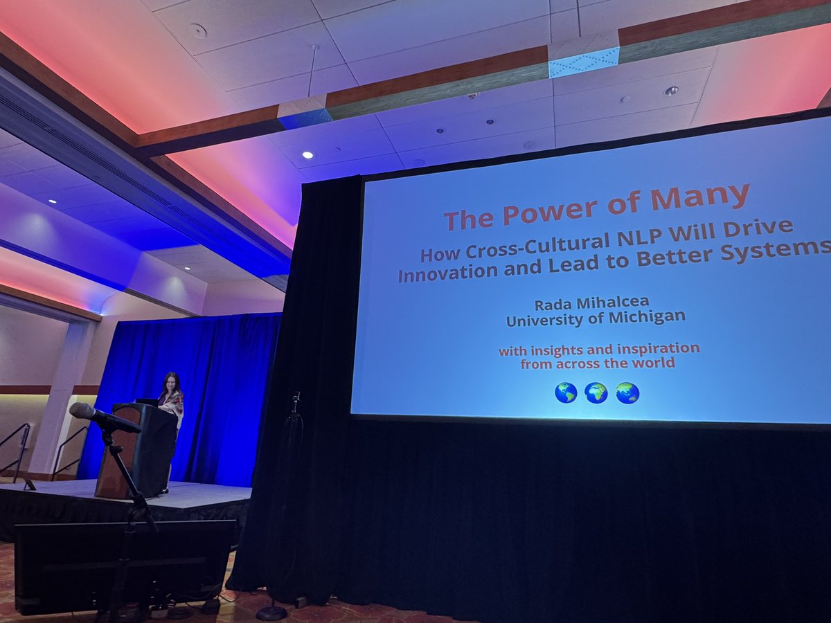 yunyao_li's tweet image. #NAACL2025 has officially started! 

Looking forward to an exciting program and a lot of learning in the next few days! 

Beginning with the keynote speech by @radamihalcea.
