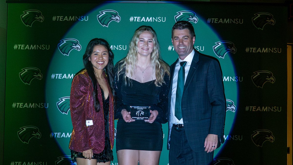 RiverHawksWBK's tweet photo. 2025 Hawkspys Awards Ceremony 

Courtney Lee 
🏆 Women’s Basketball RiverHawk of the Year
🏆 Sports Medicine Athlete of the Year

Alex Hill
🏆 Female Newcomer of the Year

Brennan Kirchhoff 
🏆 Female Comeback Player of the Year

Deyanna Douglas
🏆 Female Freshman of the Year https://t.co/NBCwS4MFXj