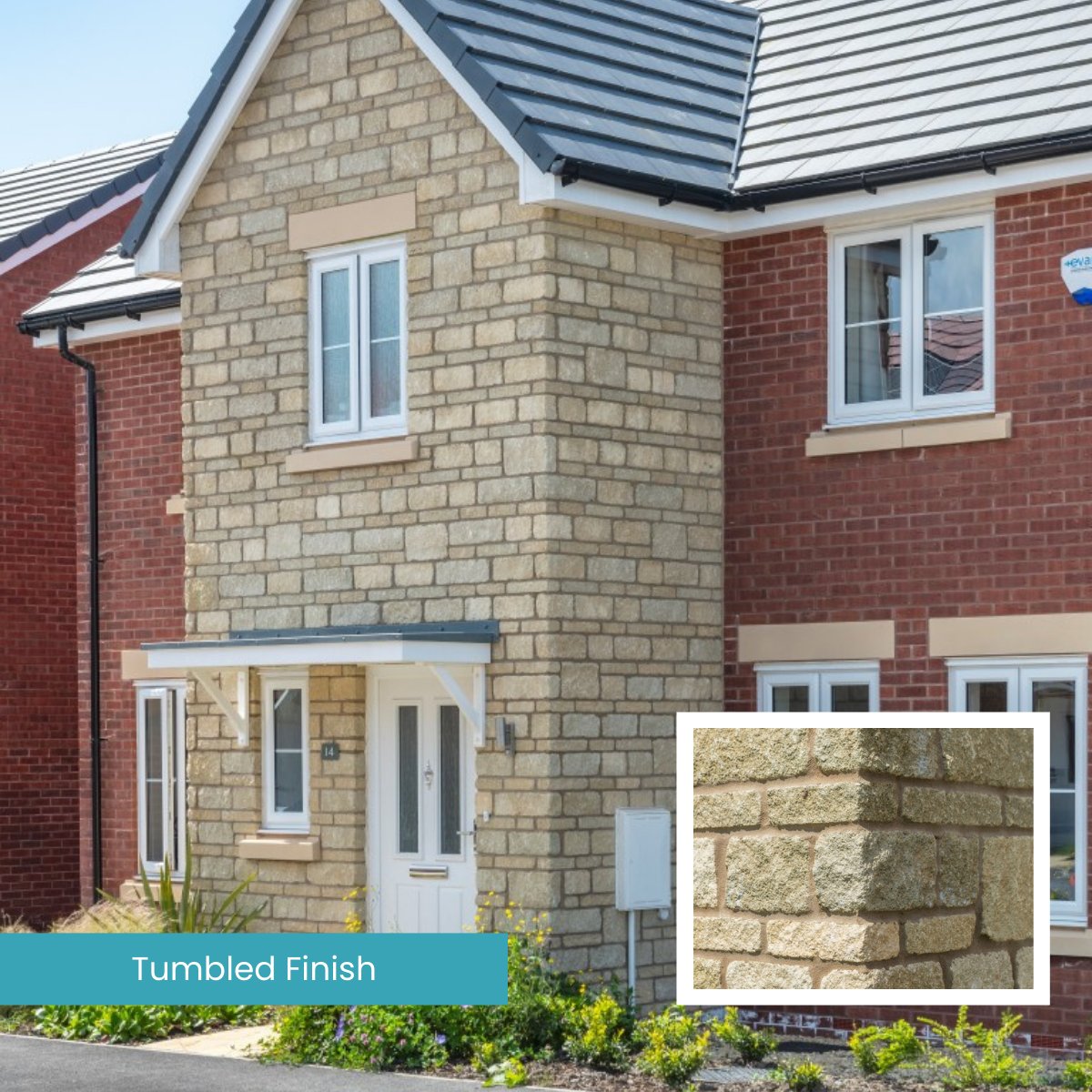 Our reconstituted walling #stone can be provided in three attractive finishes:

🏛️ (Cropped) Split Face
🏗️ Pitched Face
🏠 Tumbled (used for the Brue Reach project, pictured)

To find out more about the range of finishes we have to offer, visit bit.ly/3MfnLmA