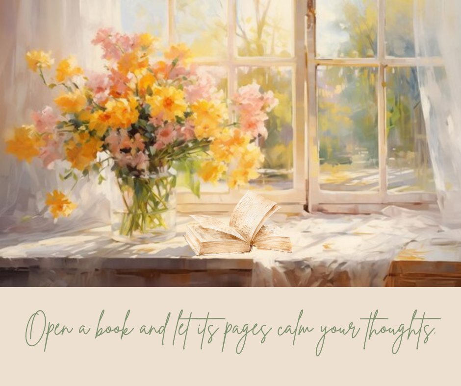 Whether it’s the comfort of familiar stories, or the simple act of slowing down with a new book, reading can be a powerful tool for self-care. So, take a moment for yourself today. Pick up a book- let the words soothe your mind. 
pamwebber.com