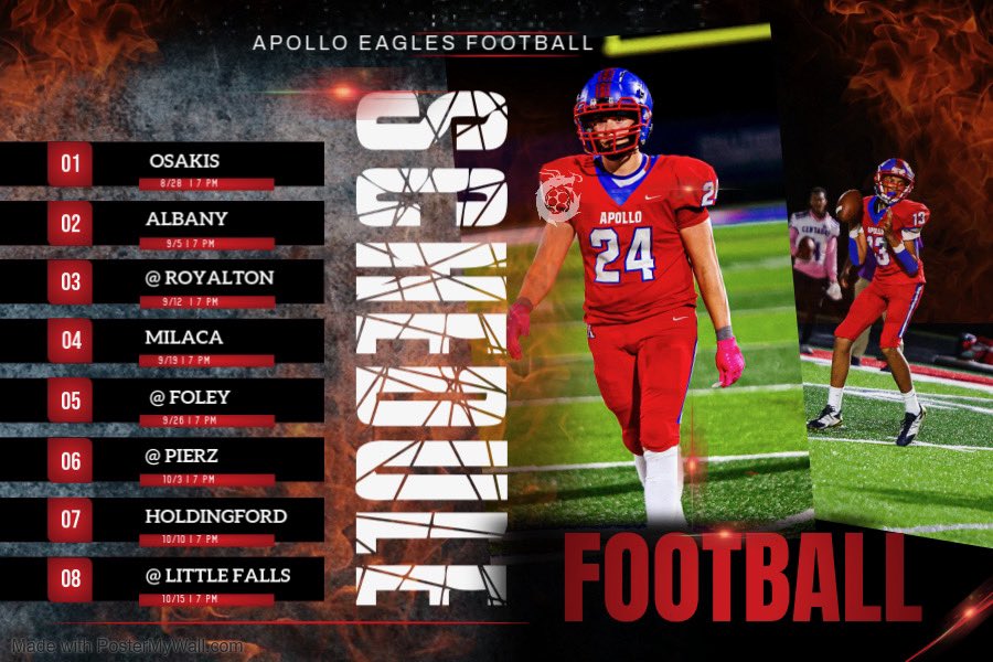 Saint Cloud Apollo Football tweet media