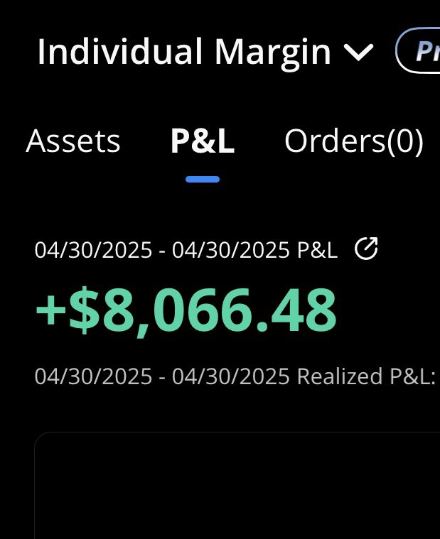 Started out down $7k on $SPY swing and failed $WMT play, ended up over $8k due to my refocus and only taking A+ set ups and not letting it snowball. 

A win. Old me couldn’t have done this 4 years ago.