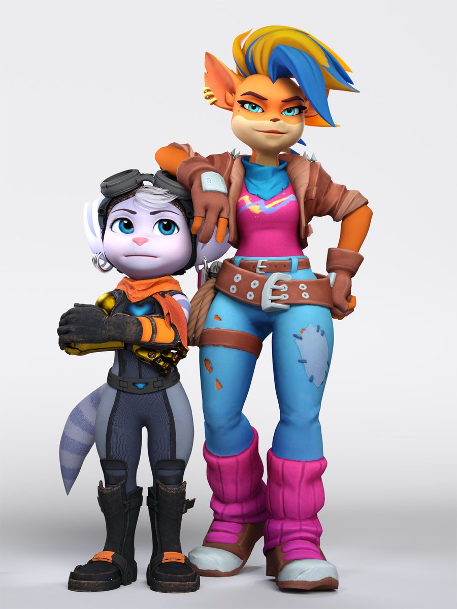 Word2_doc's tweet image. The better halves
#Rivet #RatchetAndClank #TawnaBandicoot #CrashBandicoot 
Full res is up for all members 😎
