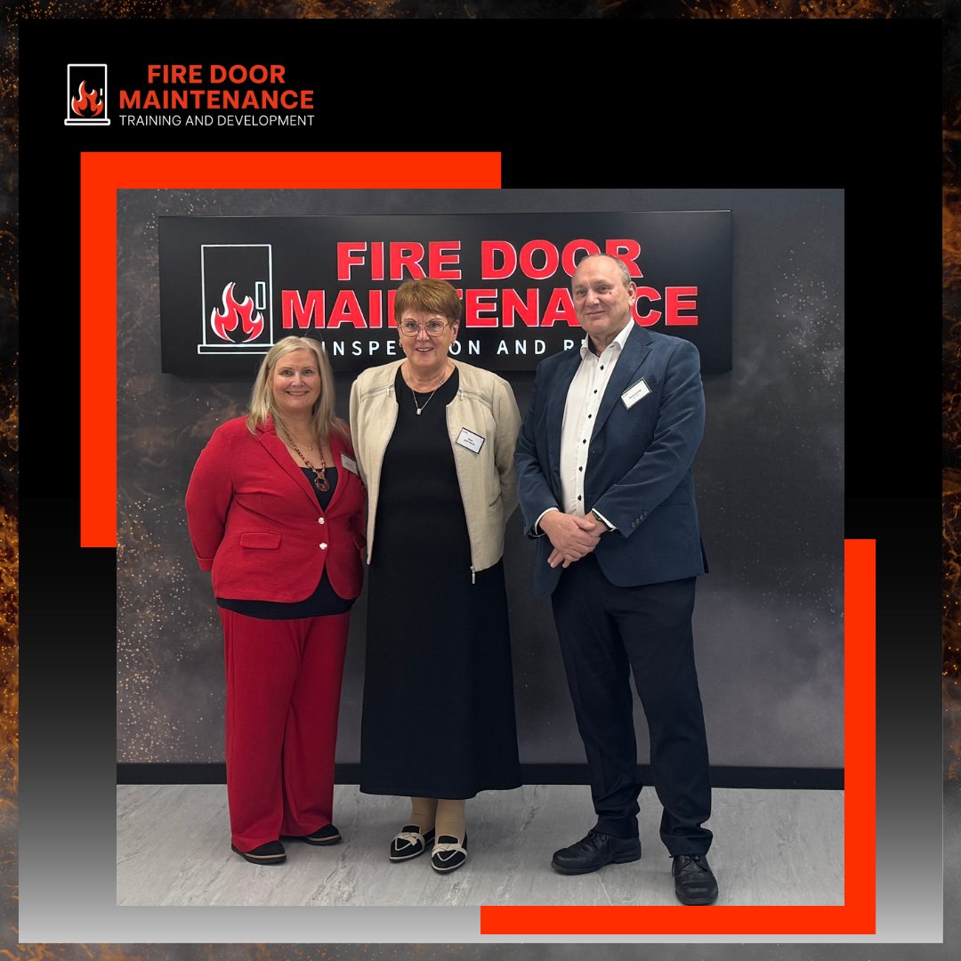 We were honoured to host a training centre visit &amp; roundtable on fire door competence today. 

Joined by industry leaders, including Dame Judith Hackitt, we discussed how to enhance fire door safety and protect lives &amp; property. Dame Judith called us "industry leading."