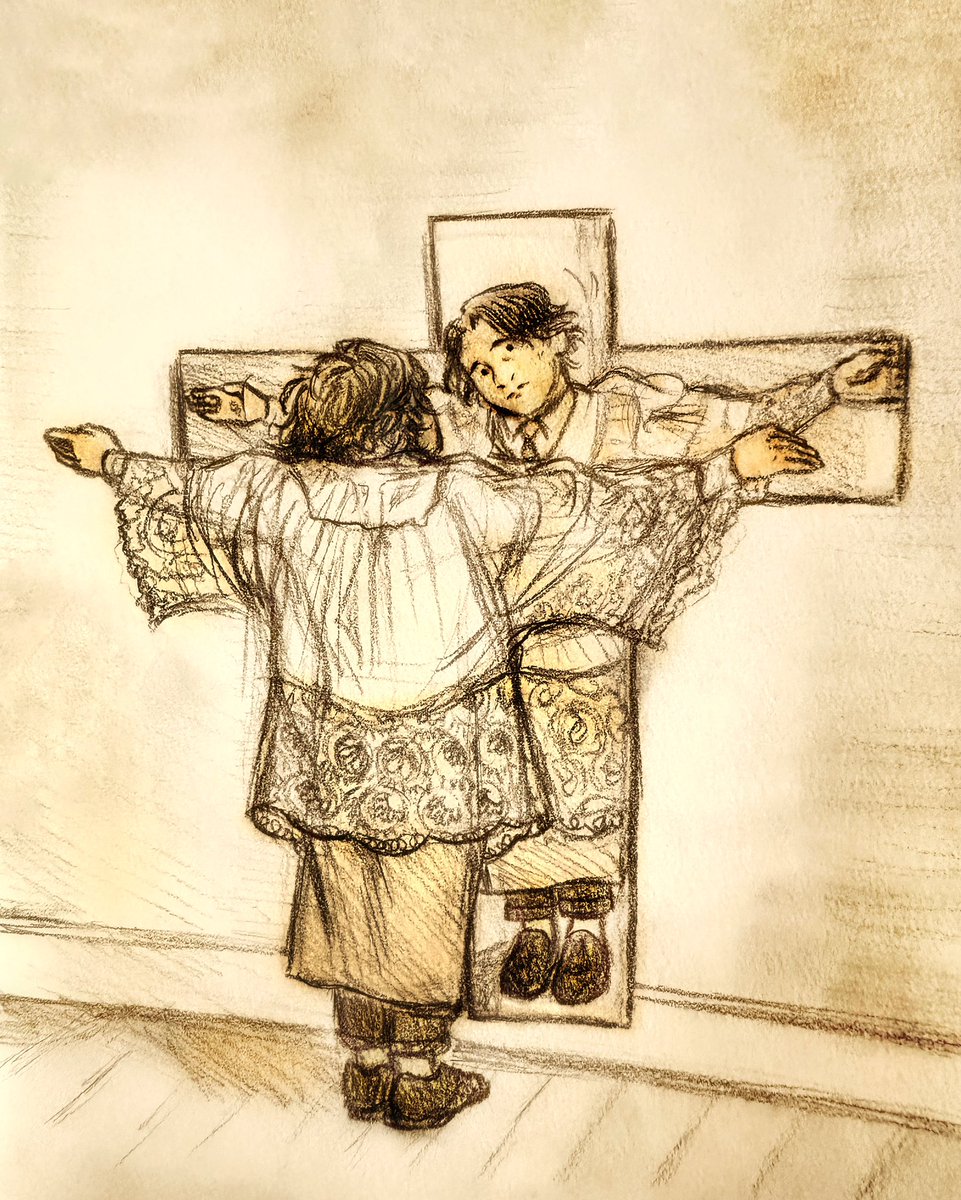 Inv_google's tweet image. Altar boy (baby) Benítez

#conclave #conclave2024 #conclavefanart #vincentbenitez
