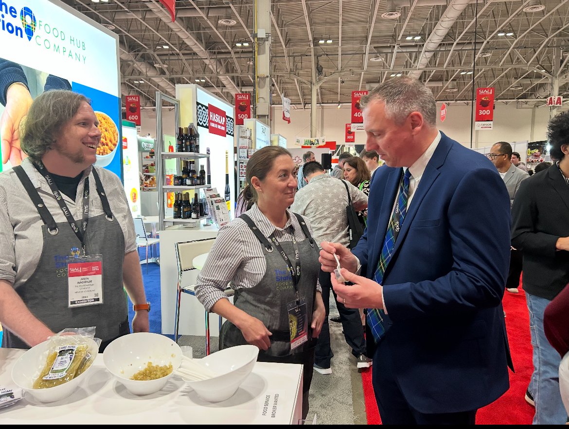 NS Agriculture (@nsagriculture) on Twitter photo Day #2 <a href="/SIALCANADA/">SIAL Canada</a>. NS Agriculture Minister Greg Morrow sampling some Nova Scotia products from The Station Food Hub - one of eight NS companies exhibiting in the Atlantic Canada Pavilion. Day #2 <a href="/SIALCANADA/">SIAL Canada</a>. NS Agriculture Minister Greg Morrow sampling some Nova Scotia products from The Station Food Hub - one of eight NS companies exhibiting in the Atlantic Canada Pavilion.