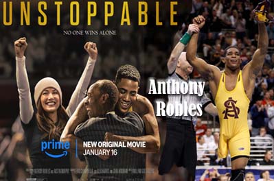 Check out the latest podcast with the subject of the Prime TV movie, Unstoppable, Anthony Robles, one-legged NCAA wrestling champ.  <a href="/SuitUp85087816/">Suit Up</a>  <a href="/ASU/">Arizona State University</a>  <a href="/PrimeVideo/">Prime Video</a> <a href="/USAWrestling/">USA Wrestling</a>