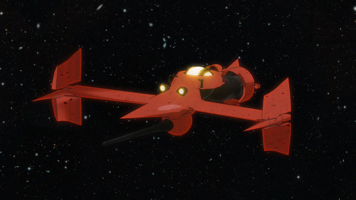 Quick 90s anime composition in Blender