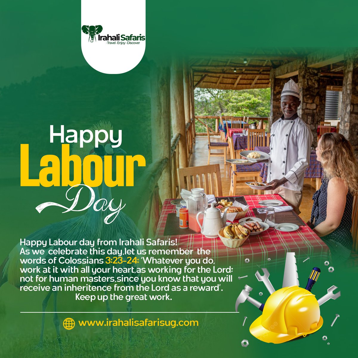 Happy Labour Day.