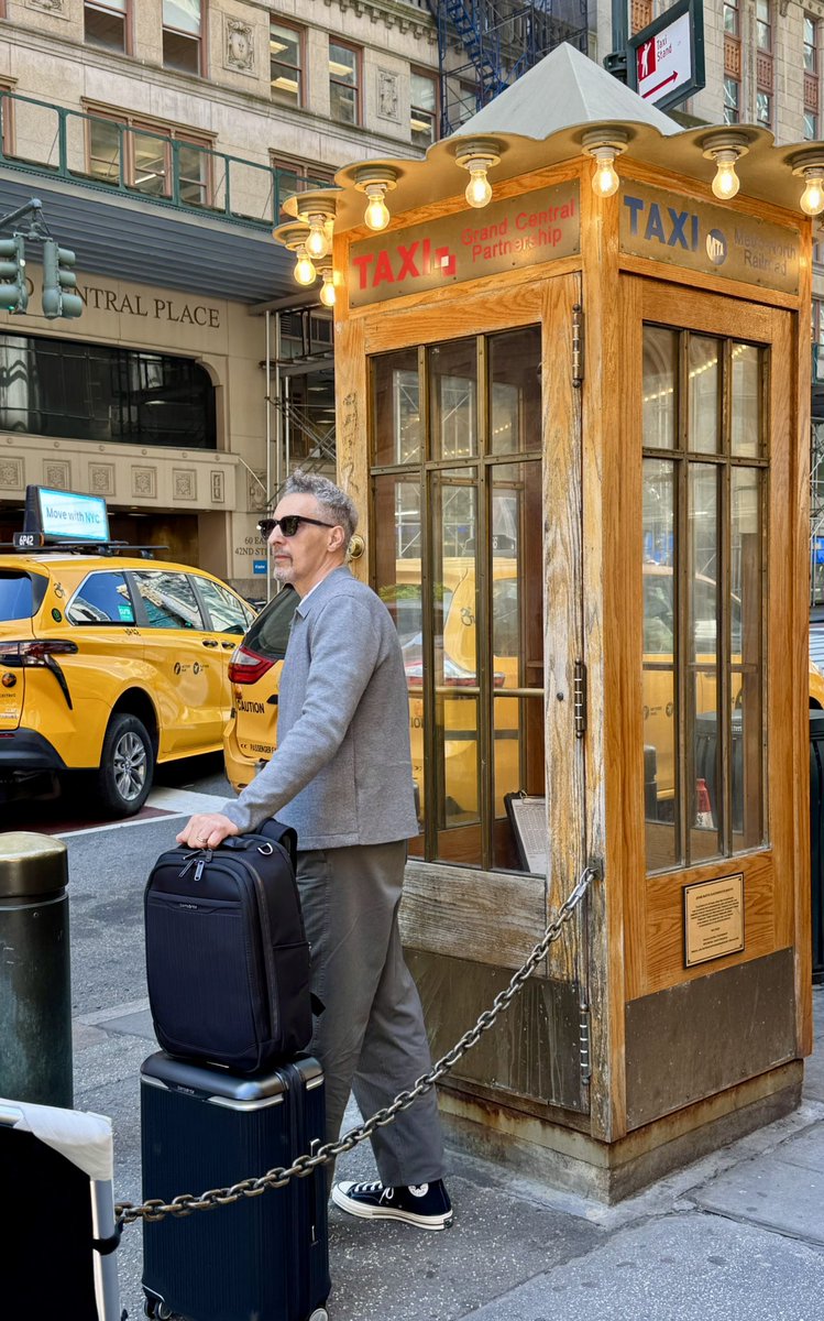 Spotted: a familiar face at Midtown East’s most iconic landmark.

Actor John Turturro was seen filming at our Grand Central Taxi Stand today—just one more reminder that Midtown East makes the perfect backdrop for cinematic moments, whether you’re on camera or catching a cab.