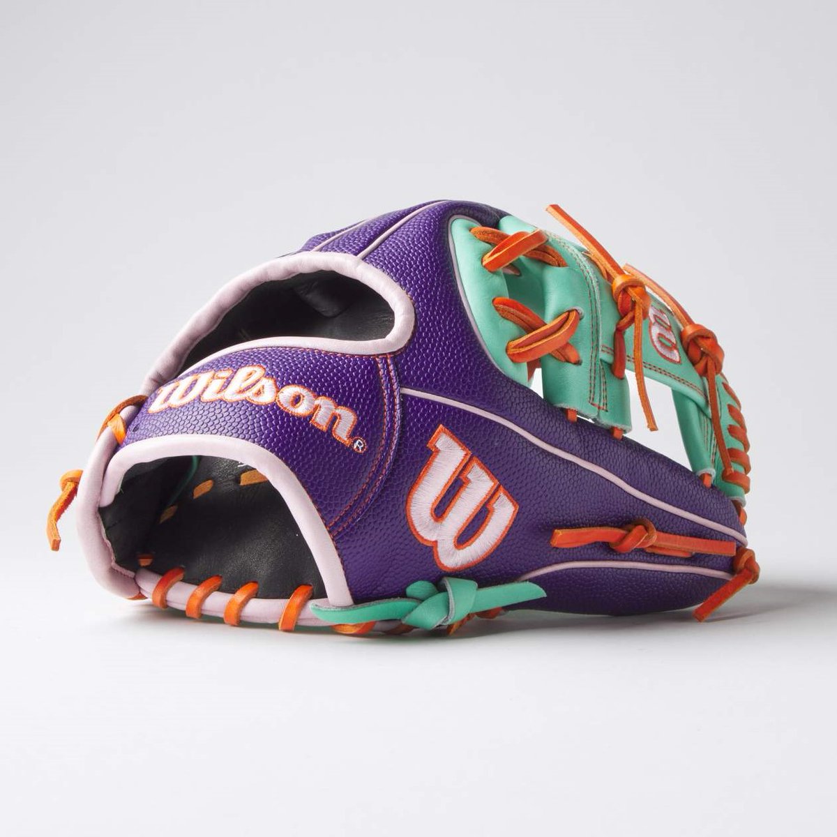 Wilson Baseball & Softball (@wilsonballglove) on Twitter photo Purple SuperSkin goes crazy on April's GOTM Purple SuperSkin goes crazy on April's GOTM