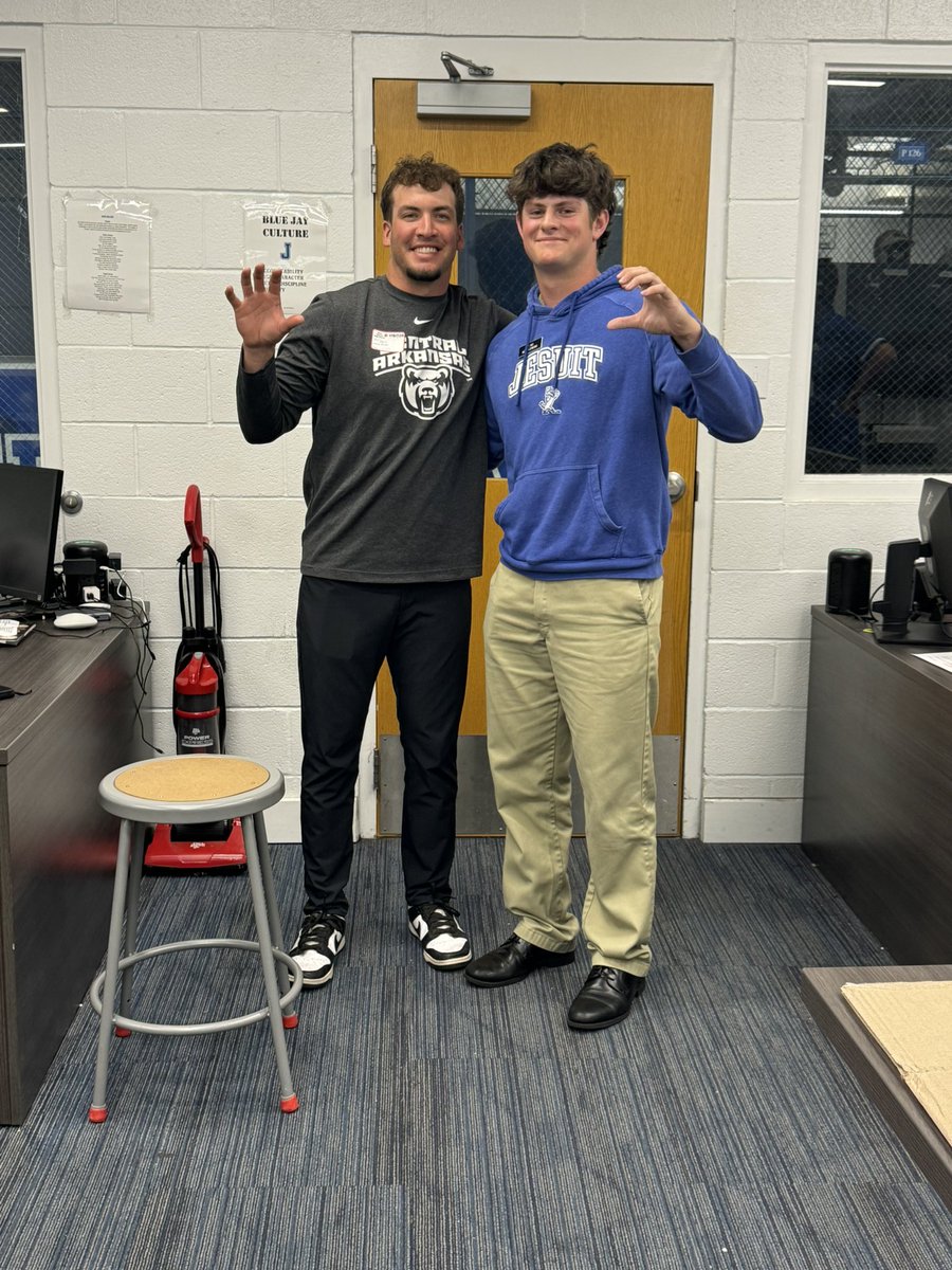 Beau “The Beast” Matulewski (@beaumatulewski) on Twitter photo Thank you @CoachFourcade9 from <a href="/ucabears/">University of Central Arkansas</a> for visiting me at school yesterday!
<a href="/CJ_OTB2/">Coach CJ</a> <a href="/CoachManale/">Ryan Manale</a> <a href="/60roter/">Darryl Roule</a> Thank you @CoachFourcade9 from <a href="/ucabears/">University of Central Arkansas</a> for visiting me at school yesterday!
<a href="/CJ_OTB2/">Coach CJ</a> <a href="/CoachManale/">Ryan Manale</a> <a href="/60roter/">Darryl Roule</a>