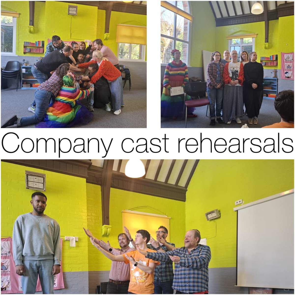 Final week of rehearsals for our production of Sondheim’s Company taking place 8-11th May
#croydon #selsdon #amateurdramatics #sondheim