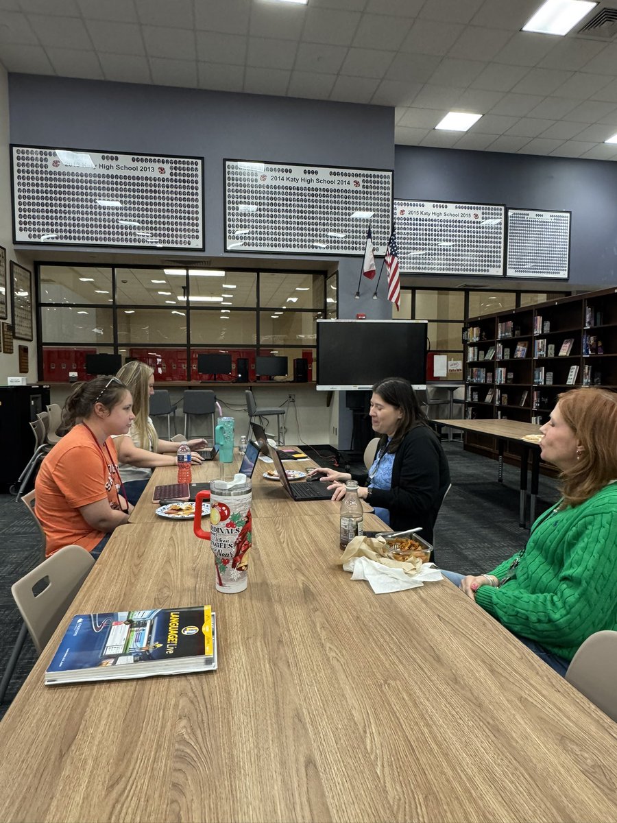 Today, we had a Book Tasting activity with one of our ESL classes and our last Lunch &amp; Learn for teachers. I didn’t get to take everyone’s pictures but it’s so heartwarming to have so many programs for our learning community! 📚