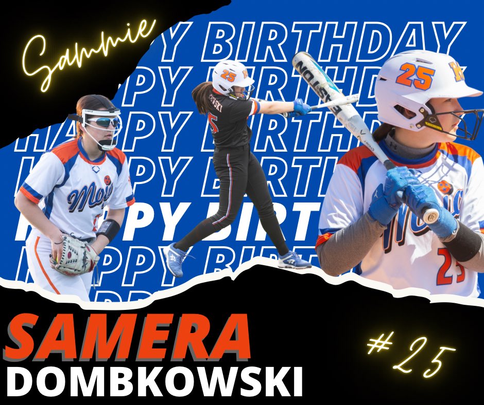 Happy Mojo Birthday to our <a href="/SDombkowski2028/">Samera Dombkowski</a> !  🥳🎉🥎💙🧡