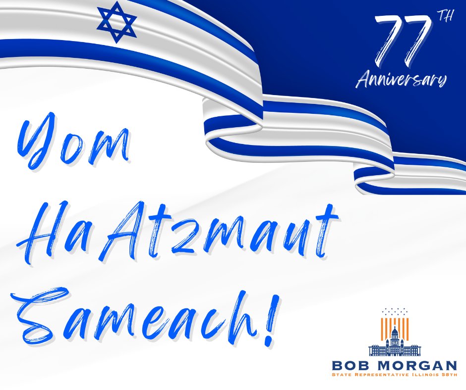 77 years ago, Israel declared its independence as a sovereign nation. In these trying times for the Jewish people, let us continue to stand in unity and take pride in the only Jewish nation on earth. Am Yisrael Chai!