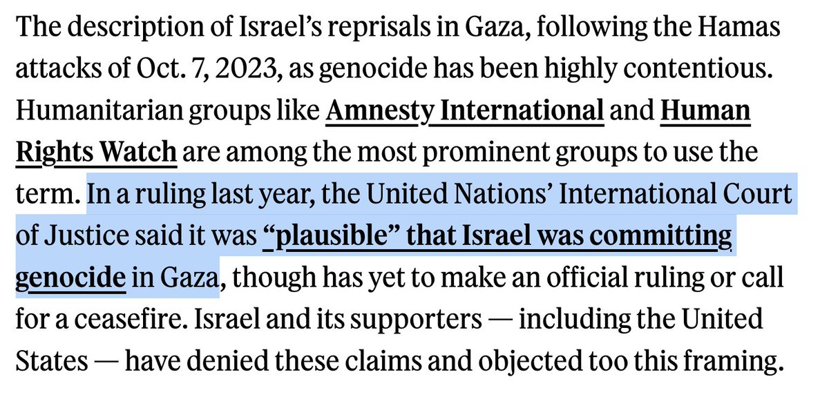 Karen Bekker (@karenbekker) on Twitter photo . <a href="/SeanWoods12/">sean woods</a> why does <a href="/RollingStone/">Rolling Stone</a> under your leadership continue to insist on demonstrating over and over how little you know about Gaza? The statement in the screencap below about the ICJ is not correct.
“She said that, contrary to some reporting, the court did not make a . <a href="/SeanWoods12/">sean woods</a> why does <a href="/RollingStone/">Rolling Stone</a> under your leadership continue to insist on demonstrating over and over how little you know about Gaza? The statement in the screencap below about the ICJ is not correct.
“She said that, contrary to some reporting, the court did not make a