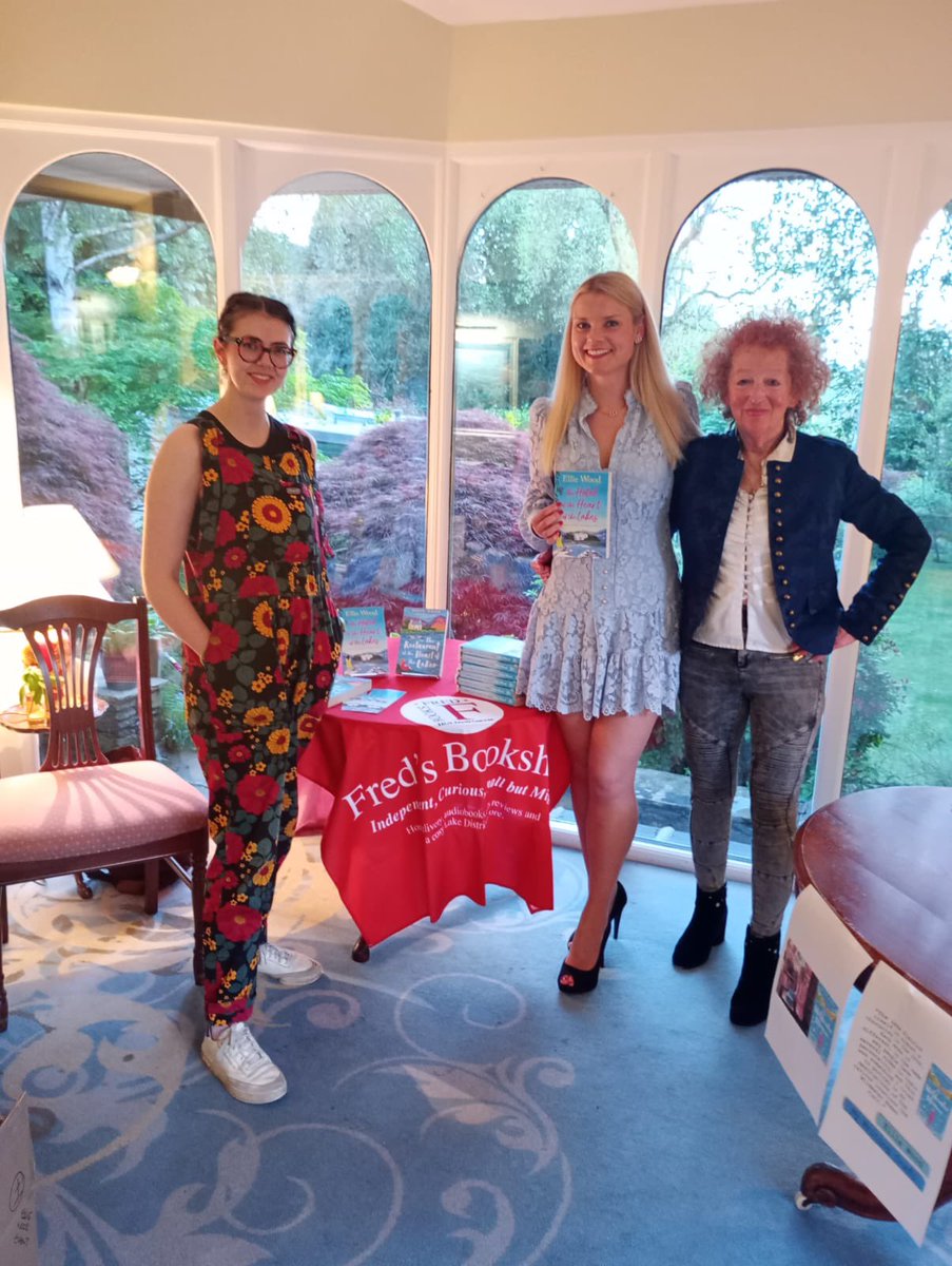 Burn How Garden House Hotel (@burnhow) on Twitter photo Summer book nights are alight! ☀️ Wonderful to welcome the brilliant <a href="/elliewoodauthor/">Ellie Wood</a> at #bookclub tonight and enter the imaginative worlds of her Lakes based novels, with the support of <a href="/fredsbookshop/">Fred's Bookshop</a> Summer book nights are alight! ☀️ Wonderful to welcome the brilliant <a href="/elliewoodauthor/">Ellie Wood</a> at #bookclub tonight and enter the imaginative worlds of her Lakes based novels, with the support of <a href="/fredsbookshop/">Fred's Bookshop</a>