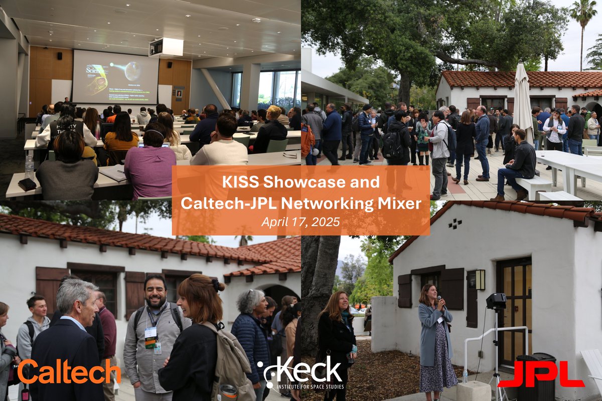 Earlier in April we heard about how KISS continues to shape the future of space exploration, science, and technology at our inaugural KISS showcase event. The recording is now available: youtu.be/PgS0GJjnr8o

More information can be found here: kiss.caltech.edu/symposia/kiss_…