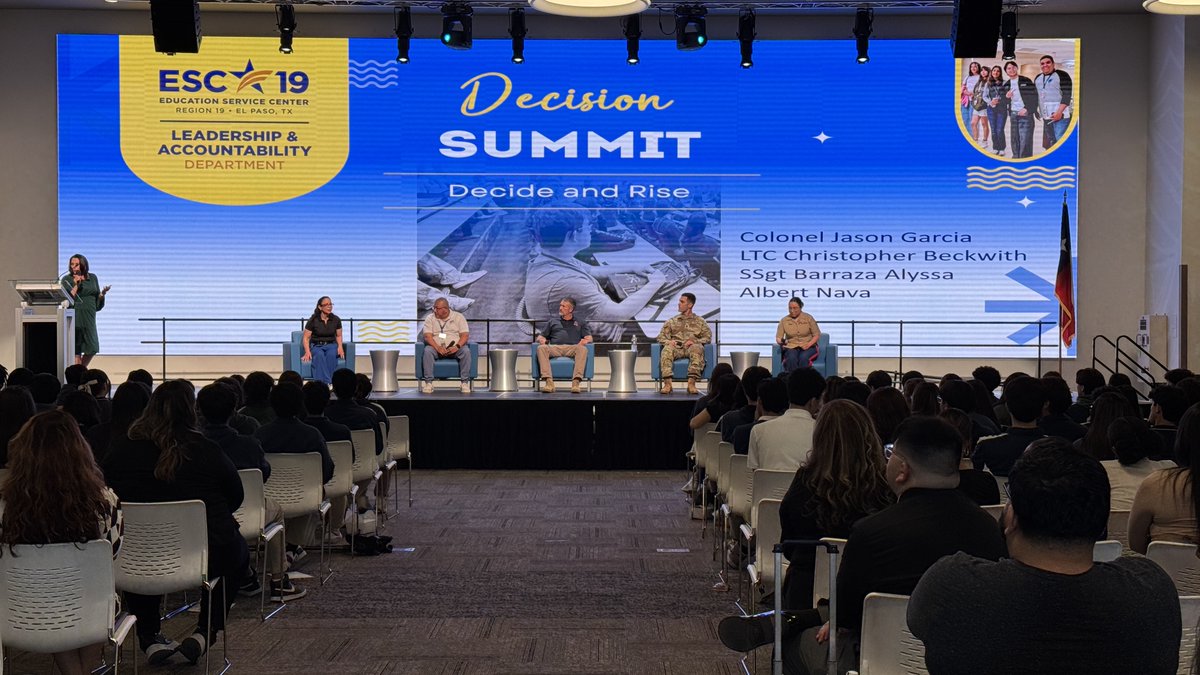 Today marks the very first Decision Summit — and what an incredible kickoff! 🎉 A huge shoutout to the amazing students from across the region who joined us to learn, connect, and lead. Special thanks to Mayor Renard Johnson for inspiring us all to Decide and Rise toward a