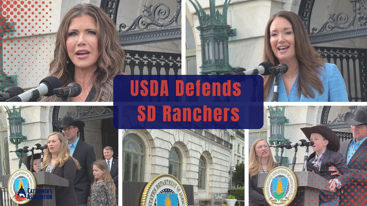 Justice for the Maude family. Today in DC, USDA &amp; Homeland Security dropped federal charges in a years-long land dispute. Sec. Rollins acknowledged past missteps &amp; pledged to work with producers moving forward. bit.ly/4lW81Eq