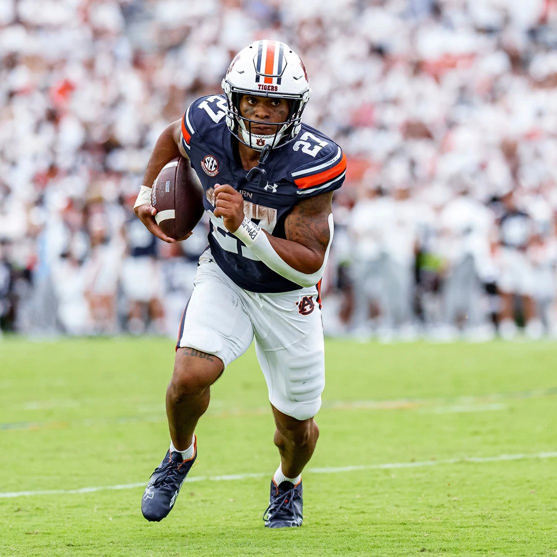 Fourth-round pick, RB Jarquez Hunter (<a href="/jarquezhunter/">jarquezhunter</a>) led Auburn in rushing as a junior and senior and left the Tigers ranking fourth on the school’s all-time rushing yards and rushing touchdowns list, trailing  Bo Jackson, Cadillac Williams and James Brooks.

A former state