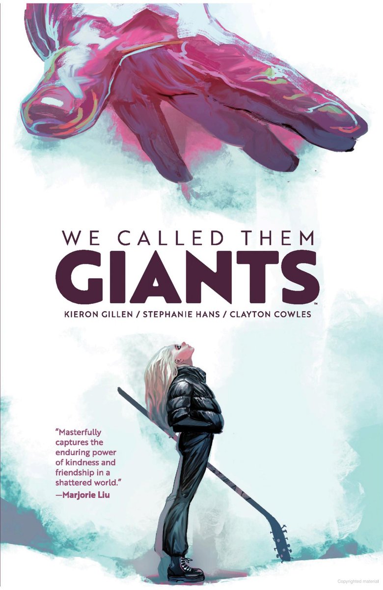 Toronto Comic Book Club (@tocomicbookclub) on Twitter photo Join us this Tuesday, May 6th at 8pm ET on our Discord, to discuss WE CALLED THEM GIANTS created by Kieron Gillen, <a href="/HansStephanie/">Stephanie Hans foreva</a>, & Clayton Cowles.
Lori wakes up to find everyone gone... or at least almost everyone. Join us this Tuesday, May 6th at 8pm ET on our Discord, to discuss WE CALLED THEM GIANTS created by Kieron Gillen, <a href="/HansStephanie/">Stephanie Hans foreva</a>, & Clayton Cowles.
Lori wakes up to find everyone gone... or at least almost everyone.