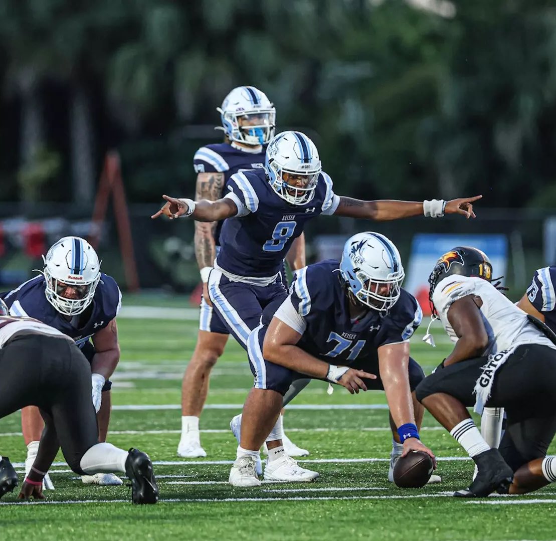 mdiallo53's tweet image. #ATAG | After a great conversation with @Myles_Notkin I’m blessed to receive an offer from Keiser University!!!
@CoachRobertson2 @GIfootballChris @GridironImports @KeiserFootball