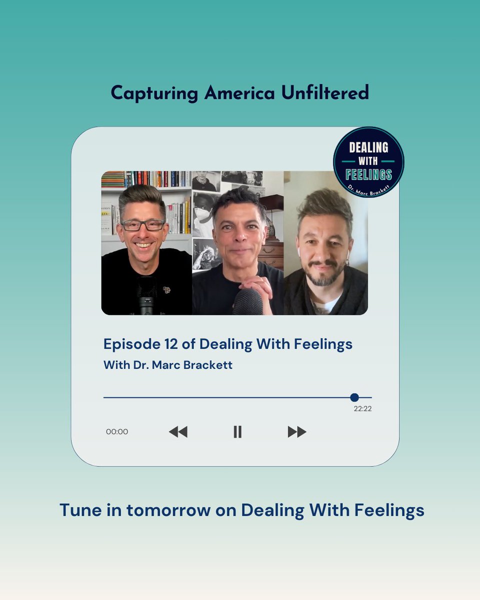 marcbrackett's tweet image. What does it mean to be American… when everyone you meet gives you a different answer?
In this bonus episode, I sat down with my husband Horacio Marquinez & our friend Kirill Myltsev, the filmmakers behind America Unfiltered.
They didn’t try to explain America. They listened…