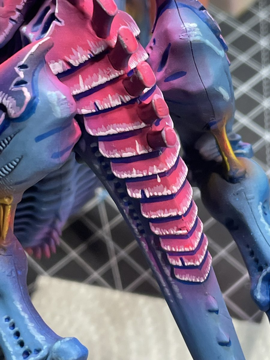 Sorry all I post atm is increasingly gradual tfex highlighting and yes I see the giant gap in the leg I’ll get better at filling that stuff ok I have to go to work tomorrow leave me alone

#WarhammerCommunity